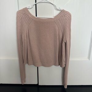 Brandy Melville Pink Knit Sweater